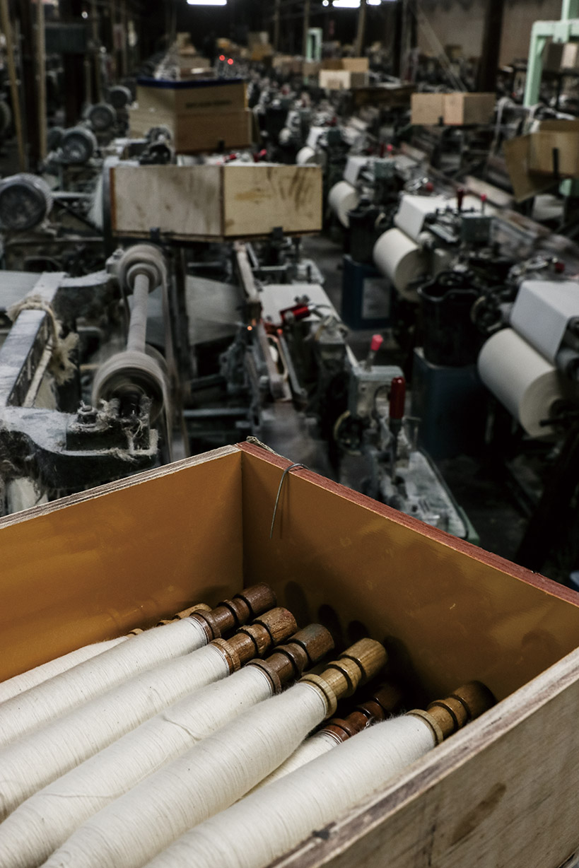 愛知県知多地域で織られている木綿を総称して知多木綿と呼びます。